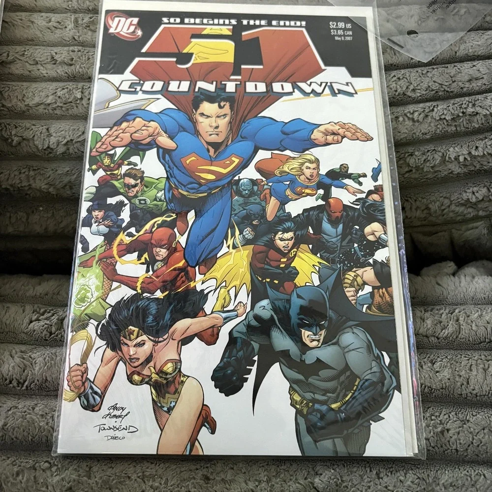 Countdown DC Comics Lot 8 Issues #29 30 32 47-51 2007 Batman Superman Set